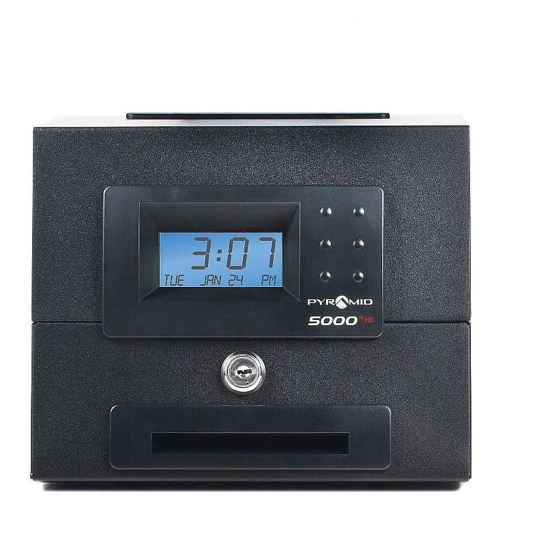 Square Industrial Table Clock - Stonebriar Collection