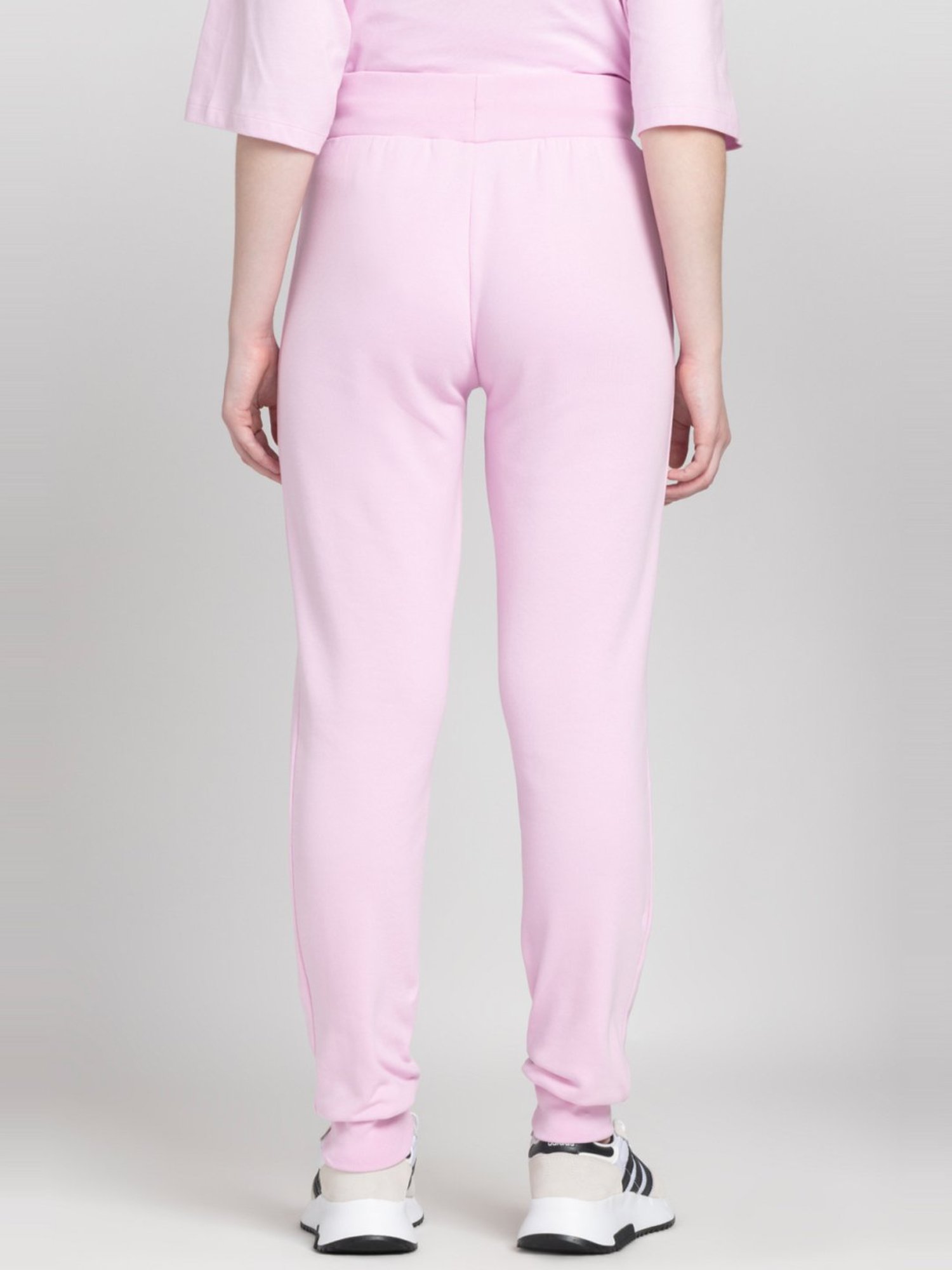 Adidas Originals Pink Cotton Track Pants