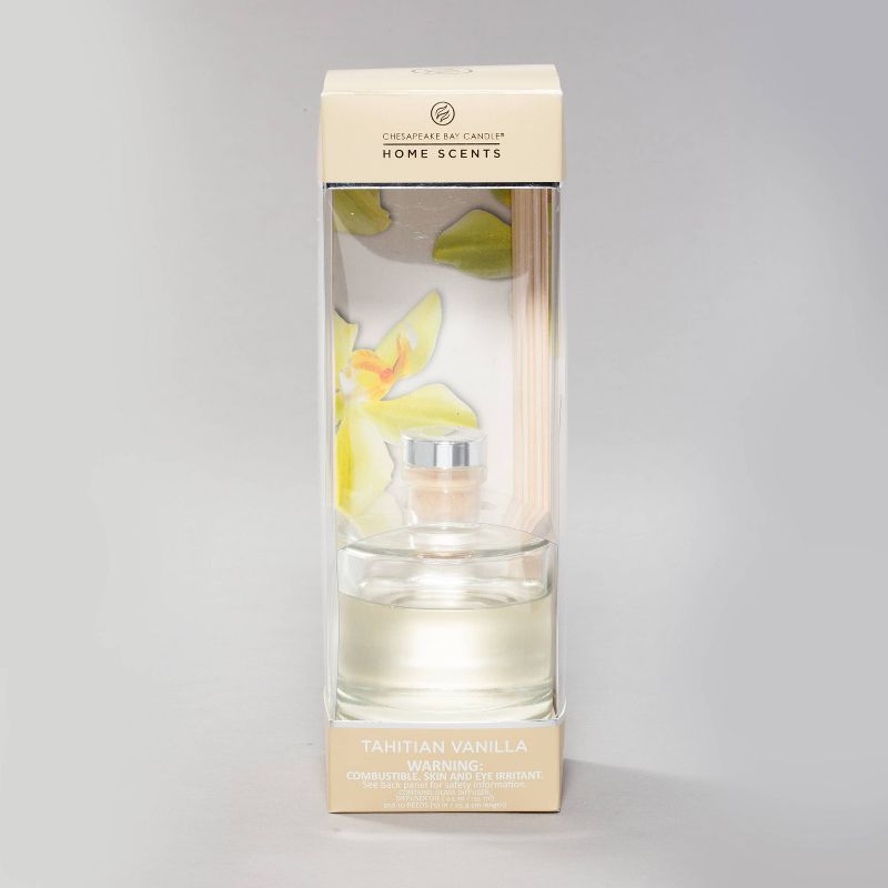 4.5oz Oil Diffuser Tahitian Vanilla - Home Scents By Chesapeake Bay Candle