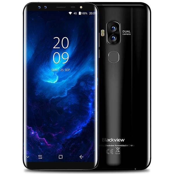 Blackview S8 4G Phablet 5.7 inch Android 7.0 MTK6750T 1.5GHz Octa Core 4GB RAM 64GB ROM 8.0MP + 0.3MP Dual Front Cameras Touch Sensor