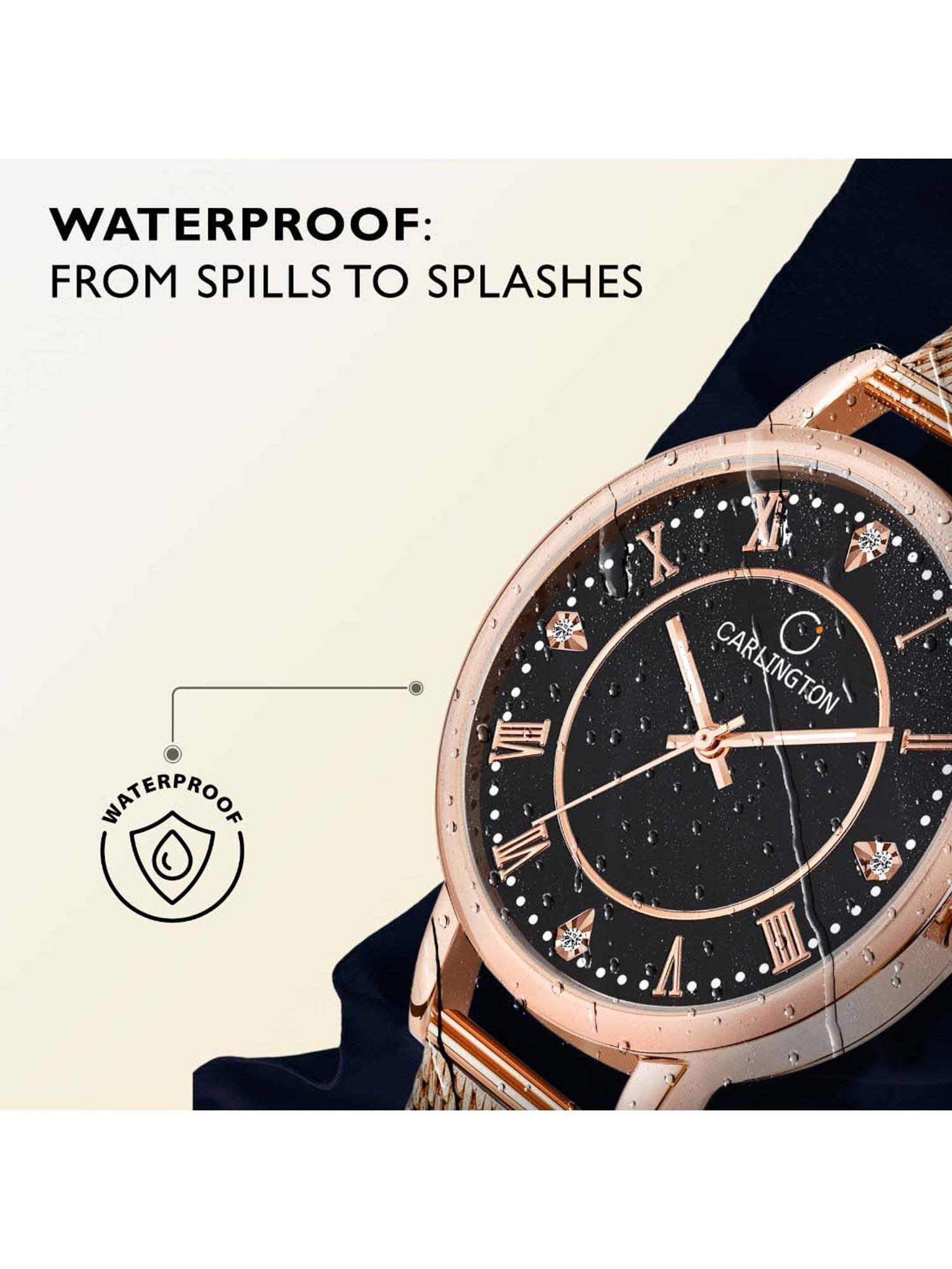 CARLINGTON CT 2013 Analog Watch for Women