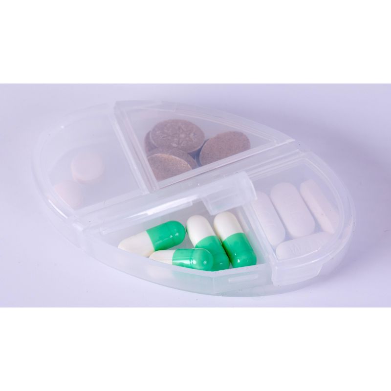 Basicwise Weekly Pill Dispenser Organizer
