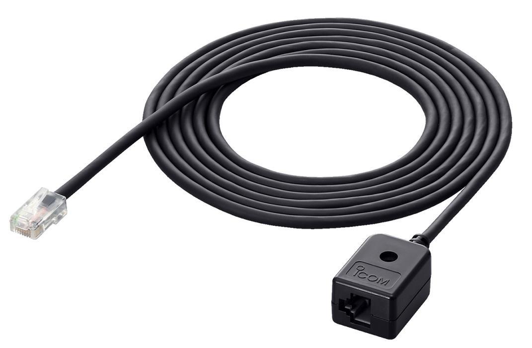 Icom OPC-647 2.5M Microphone Extension Cable