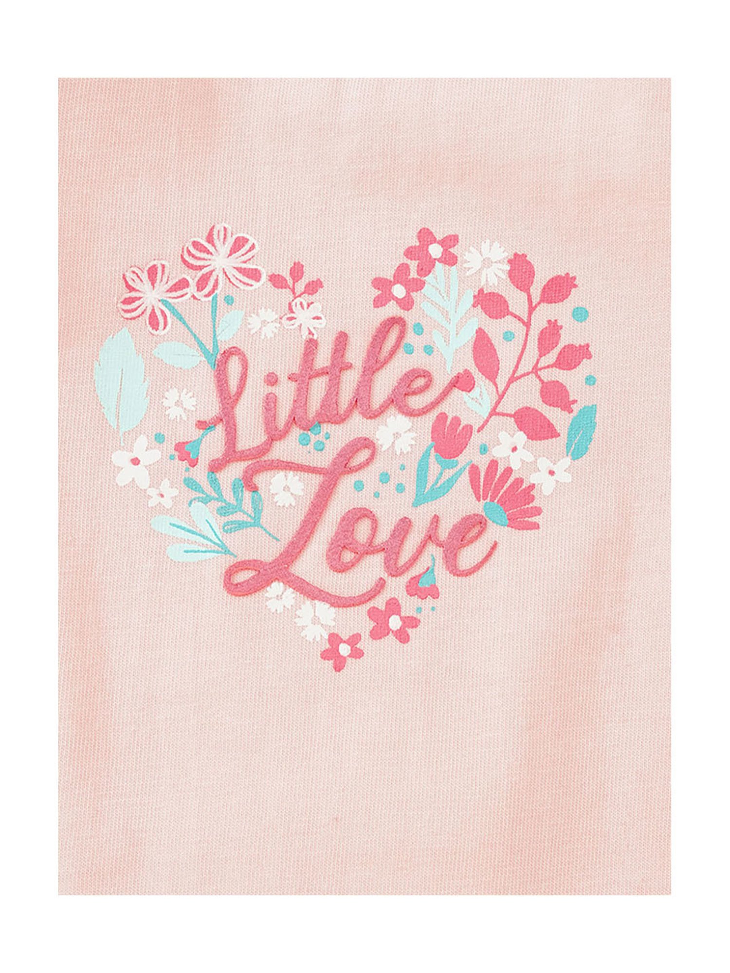 Ed-a-Mamma Baby Pink Printed Top with Pants