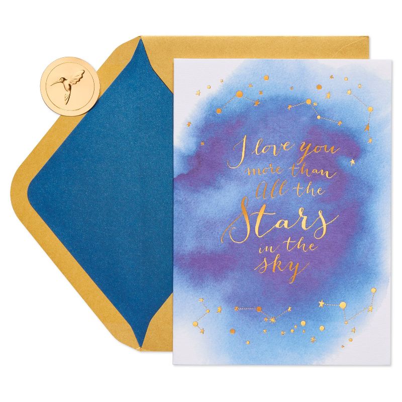 Elegant Star Quote Greeting Card - PAPYRUS