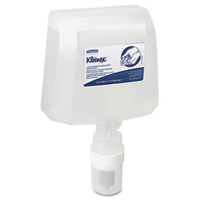 KLEENEX Luxury Foam Moisturizing Instant Hand Sanitizer, Cucumber, 1200 ml, 2/CT