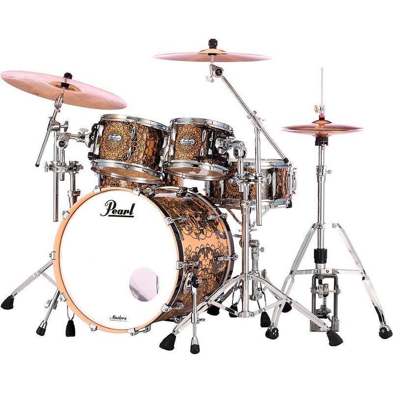 Pearl Masters Maple 4-Piece Shell Pack Cain & Abel