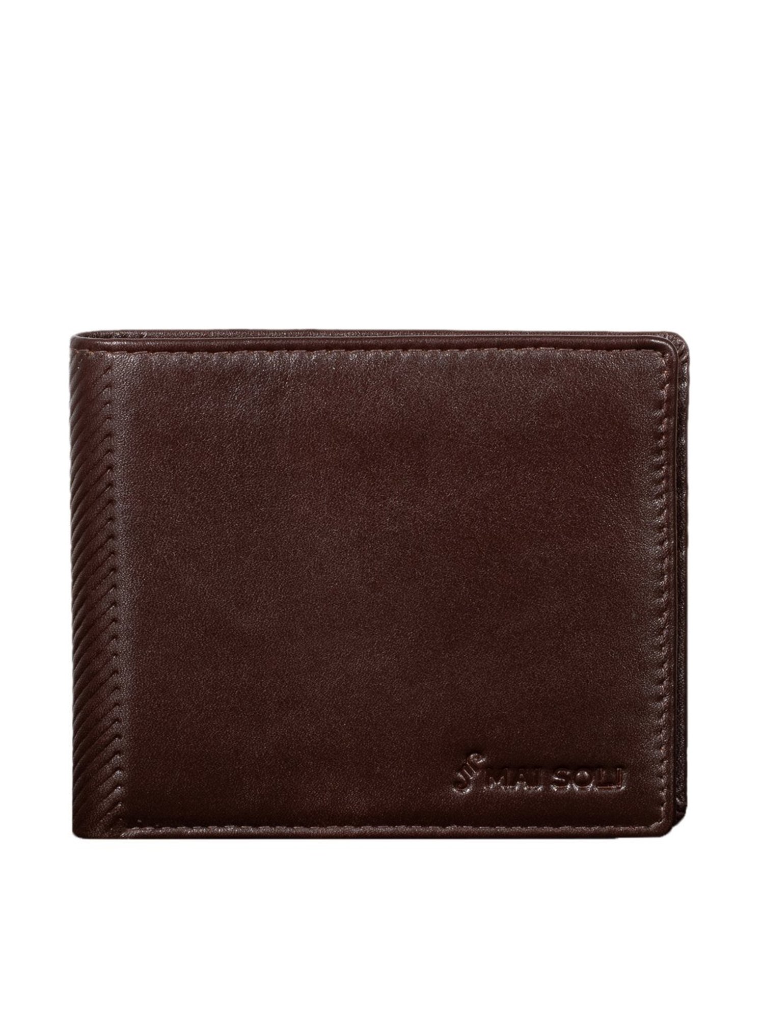 Mai Soli Elegance Leather Bi-Fold Wallet for Men