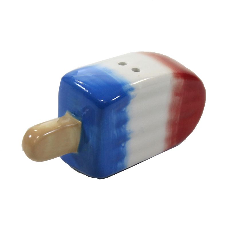 Tabletop 1.5" Popsicles Salt & Pepper Set Patriotic Transpac  -  Salt And Pepper Shaker Sets