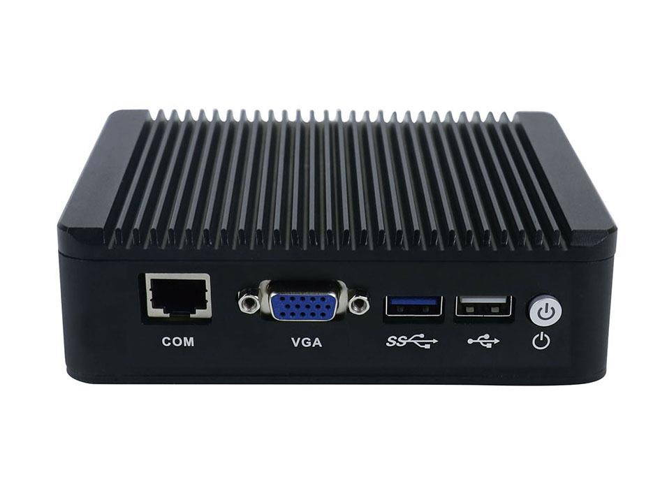 Firewall Micro Appliance/Fanless Mini PC with Intel Celeron J1900 Quad Core, 4 LAN Ports, 8GB RAM 128GB mSATA SSD