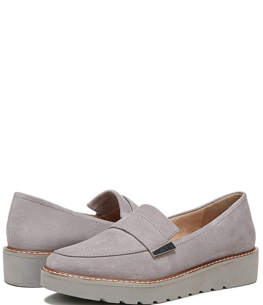 Naturalizer Adiline Suede Wedge Loafers
