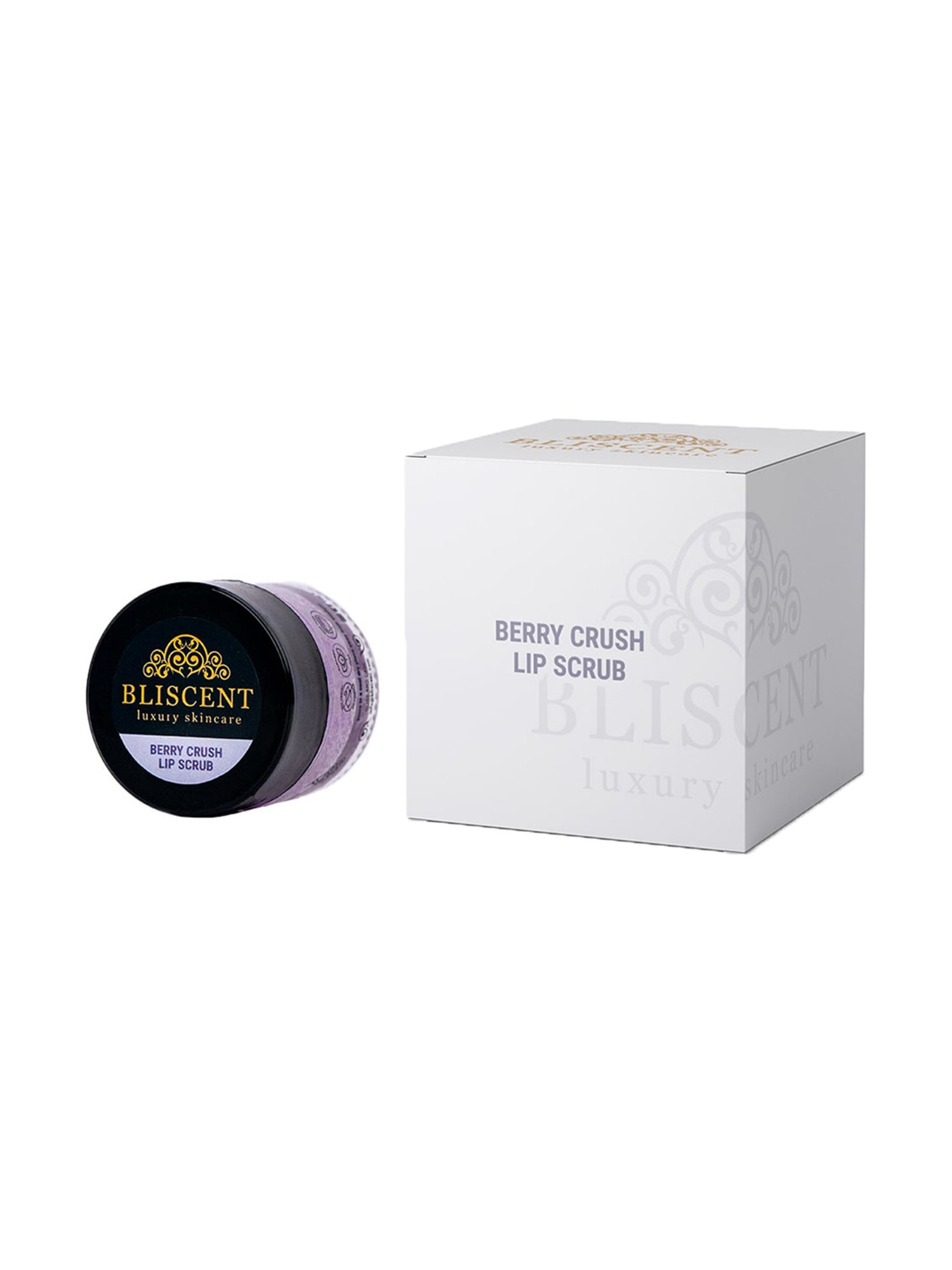 Bliscent Purple Berry Crush Lip Scrub - 10 gm