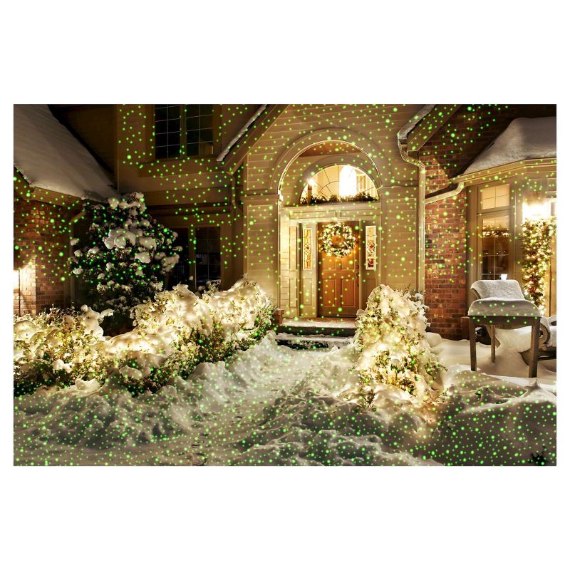 Solar Portable Garden and Pathway Light Amber/White - Techko Maid