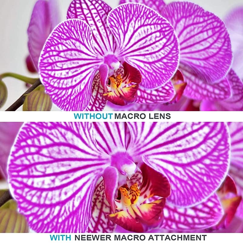 58MM 043x Professional HD Wide Angle Lens Macro Portion for Canon EOS Rebel 77D T7i T6s T6i T6 T5i T5 T4i T3i T3 SL1 1100D 700D 650D 600D 550D 300D 100D 60D 7D 70D