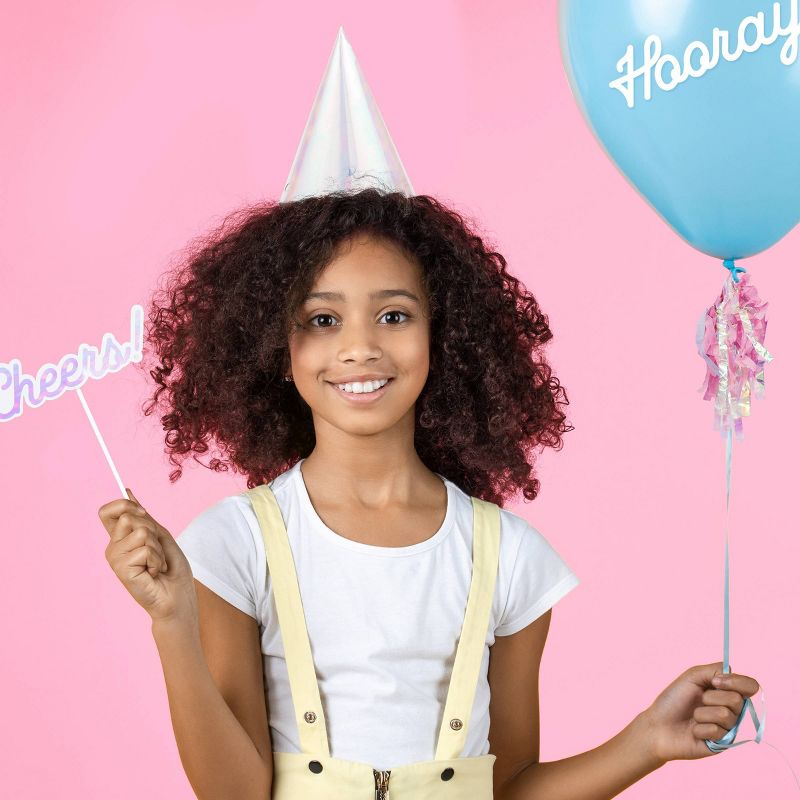 Big Dot of Happiness Blue Elephant - Boy Happy Birthday Decorations Party Banner