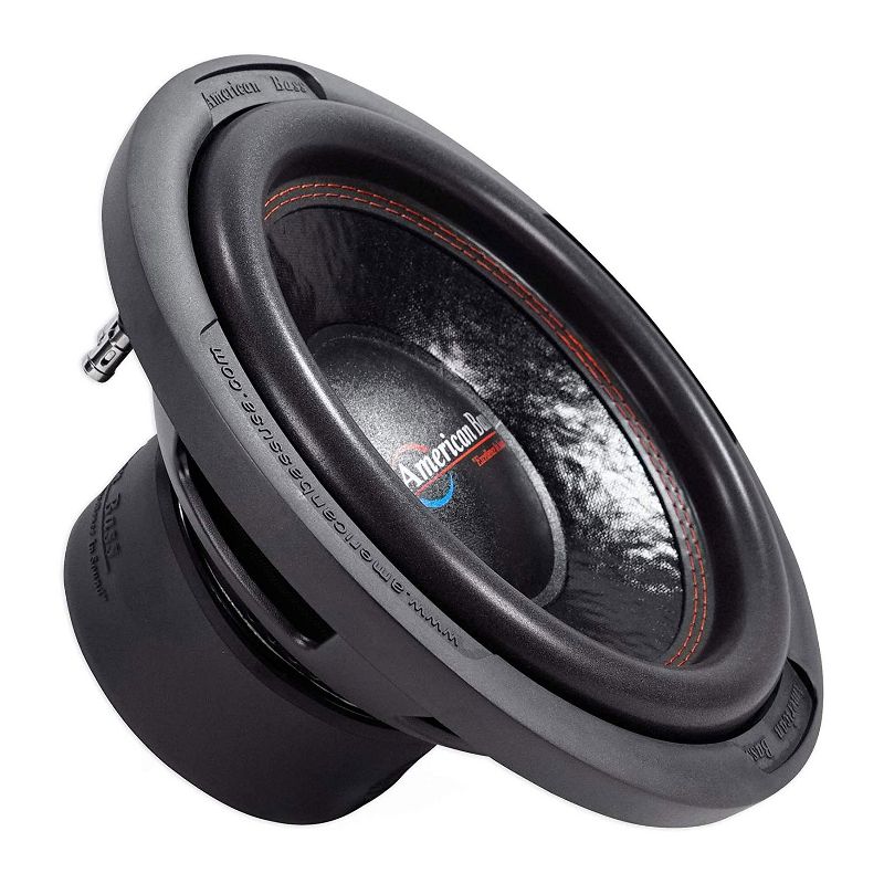 American Bass XD 1244 12 Inch Dual 4 Ohm Voice Coil 1000 Watt Max Power Subwoofer Speaker with 120 Ounce Magnet and Push Terminals