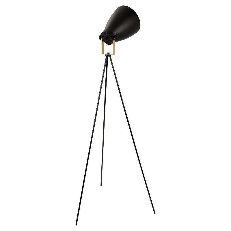 58" Grammy Reader Lamp Black/Gold - LumiSource