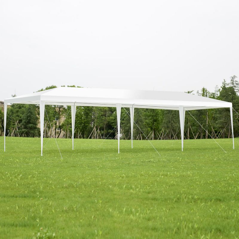 Costway 10'x30'Heavy duty Gazebo Canopy Outdoor Party Wedding Tent
