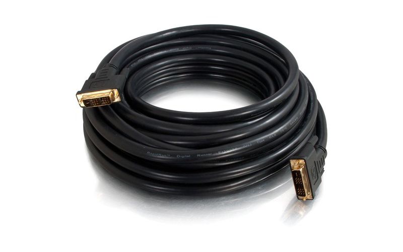 C2G 6ft Pro Series DVI-D CL2 M/M Single Link Digital Video Cable - 6 ft DVI Video Cable - First End: 1 x 24-pin DVI-D (Single-Link) Male Digital Video