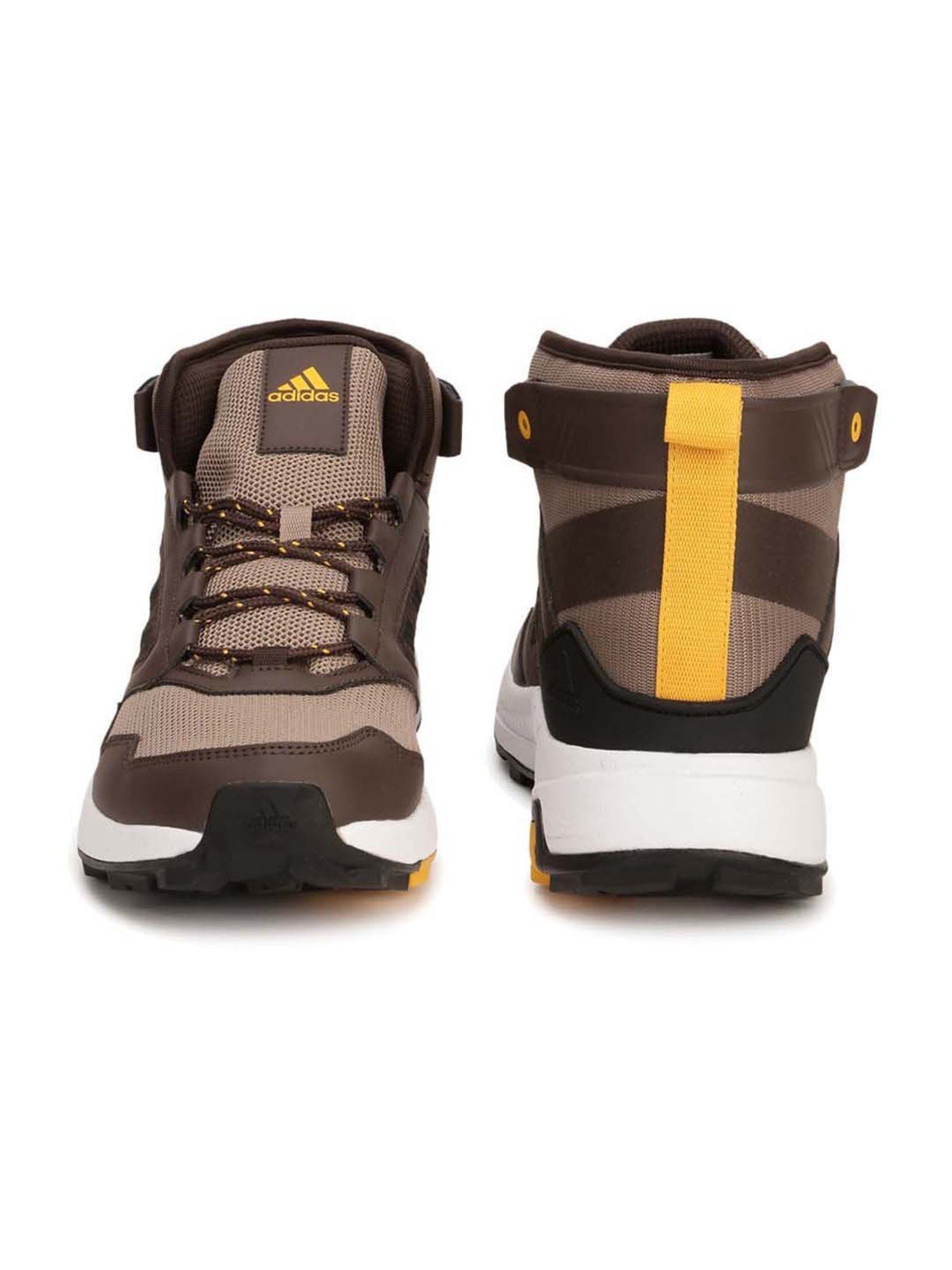 Adidas Men's Jerzotrail Mid Caramel Brown Outdoor Shoes