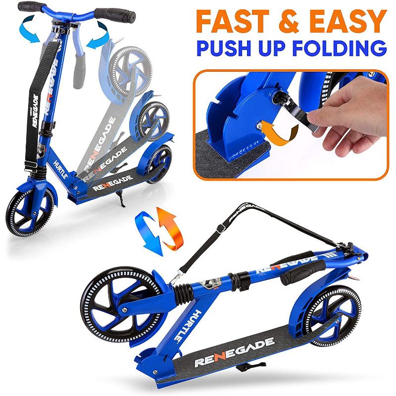 GOTRAX Glider Electric Scooter - Black