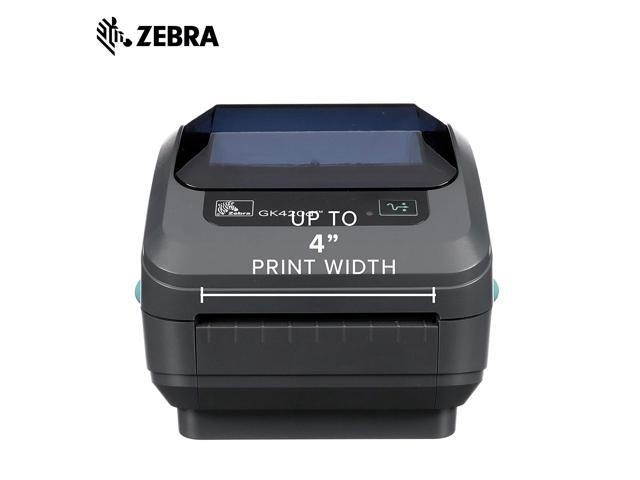 Zebra GK420d Monochrome Desktop Direct Thermal Label Printer, 5 in/s Print Speed, 203 dpi Print Resolution, 4.09" Print Width, 100/240V AC