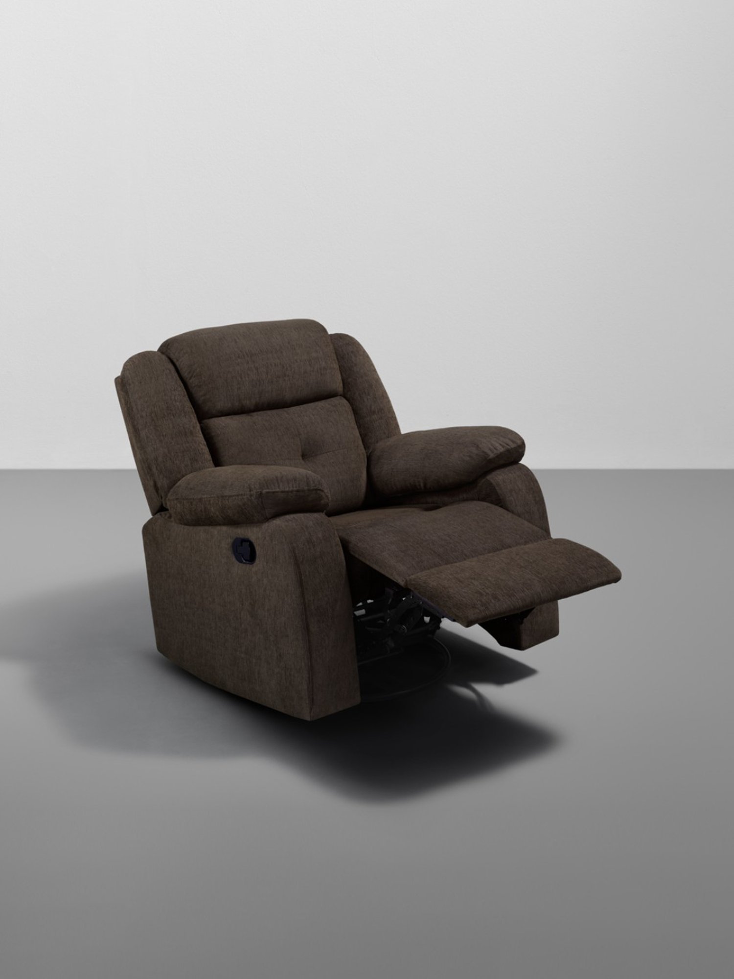 Sleepyhead RX7 Egyptian Brown Fabric Rocking & Revolving Single Seater Recliner