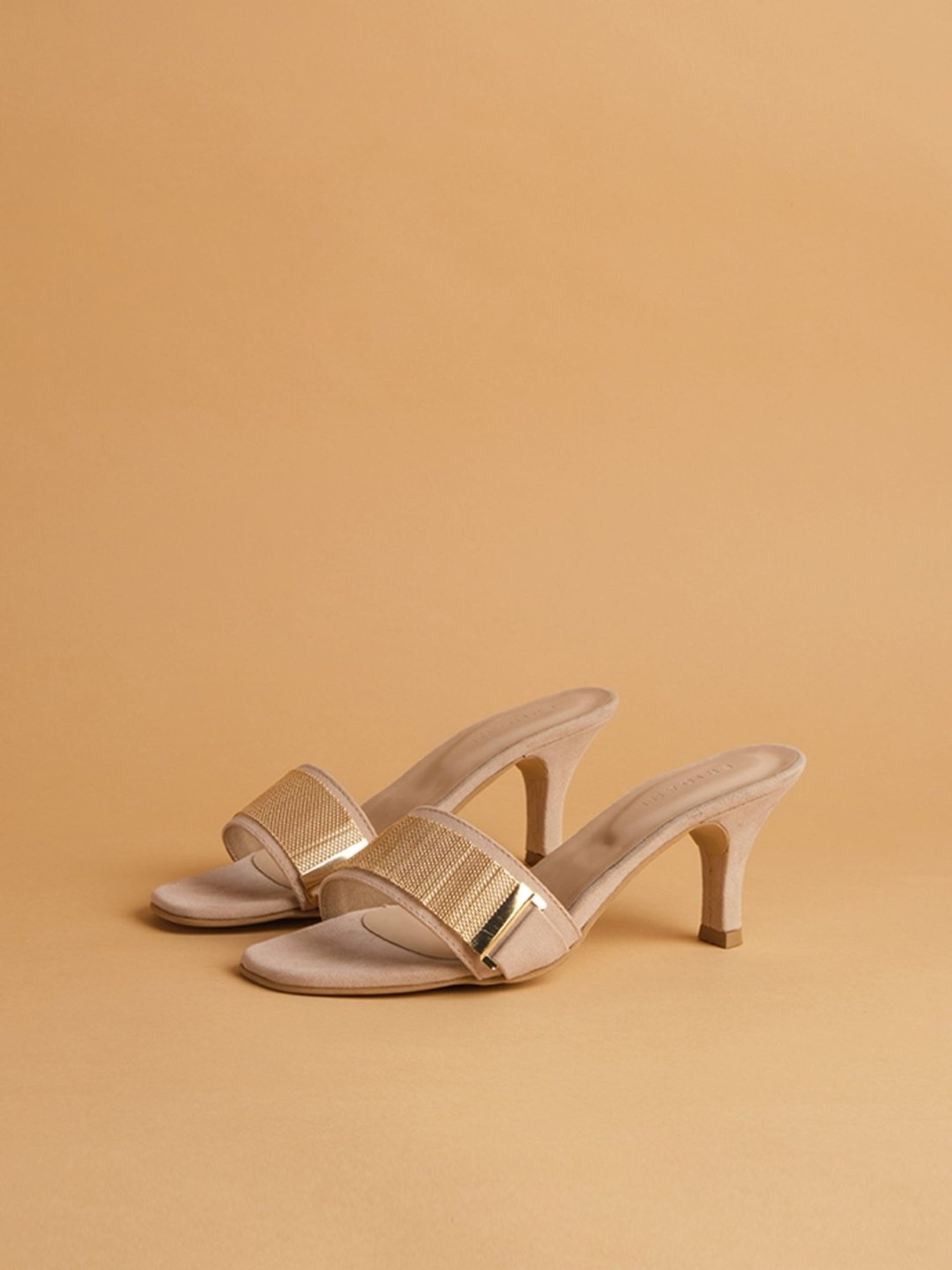 Eridani Women's Alessia Beige Stilettos