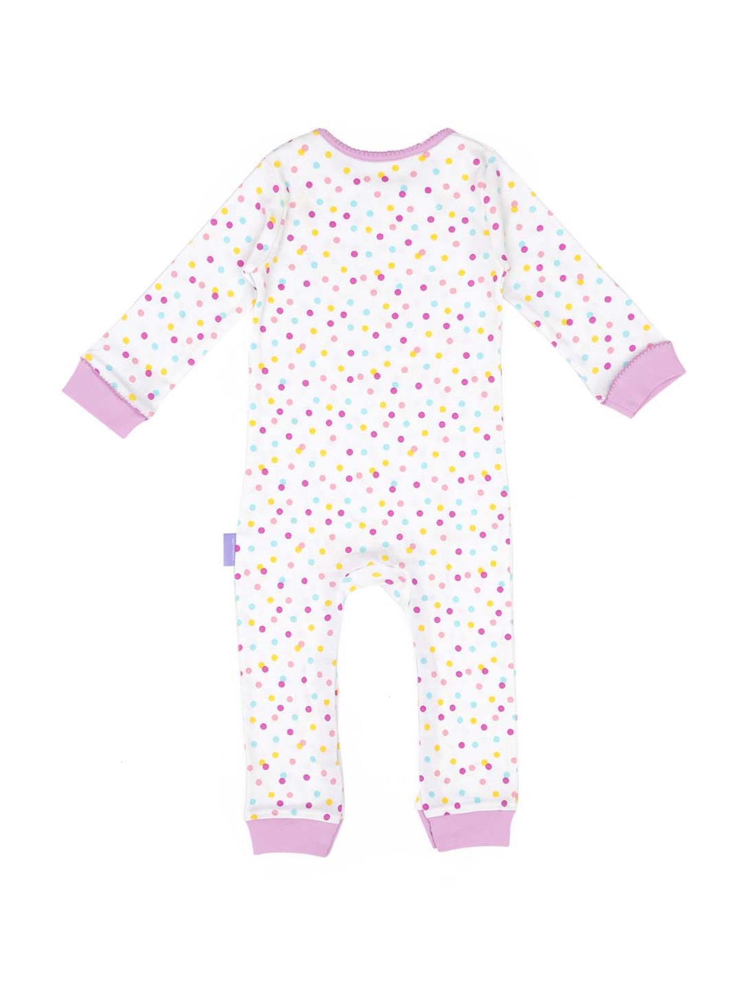 Berrytree Organic Kids Black Cotton Animals Print Rompers