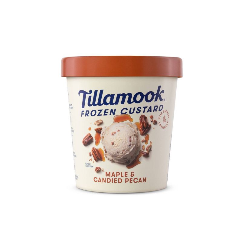Tillamook Maple & Candied Pecan Frozen Custard - 15oz