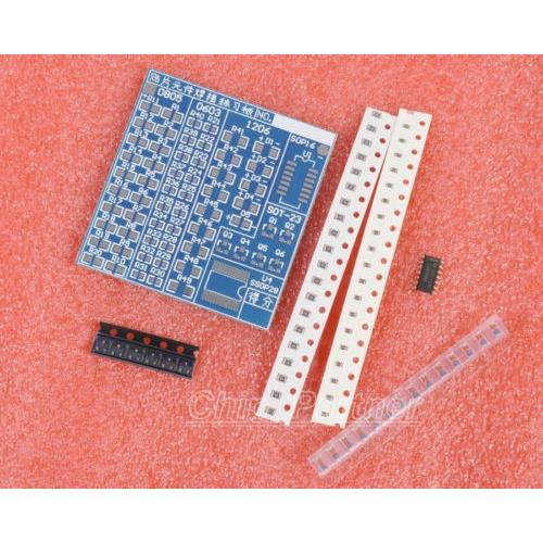 5pcs DIY Kit SMT SMD Component Welding Practice Board for Raspberry pi Arduino
