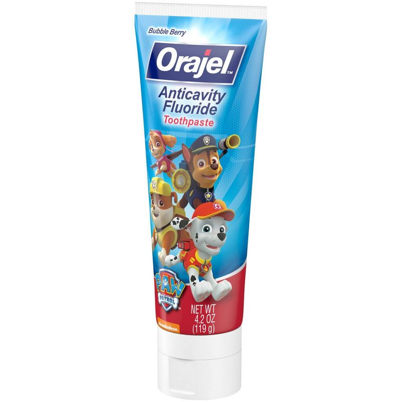 Orajel PAW Patrol Anti-cavity Fluoride Toothpaste Bubble Berry - 4.2oz