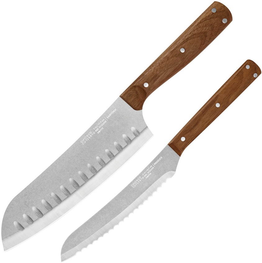 Chicago Cutlery 1135047 Rustica Two Piece Knife Set