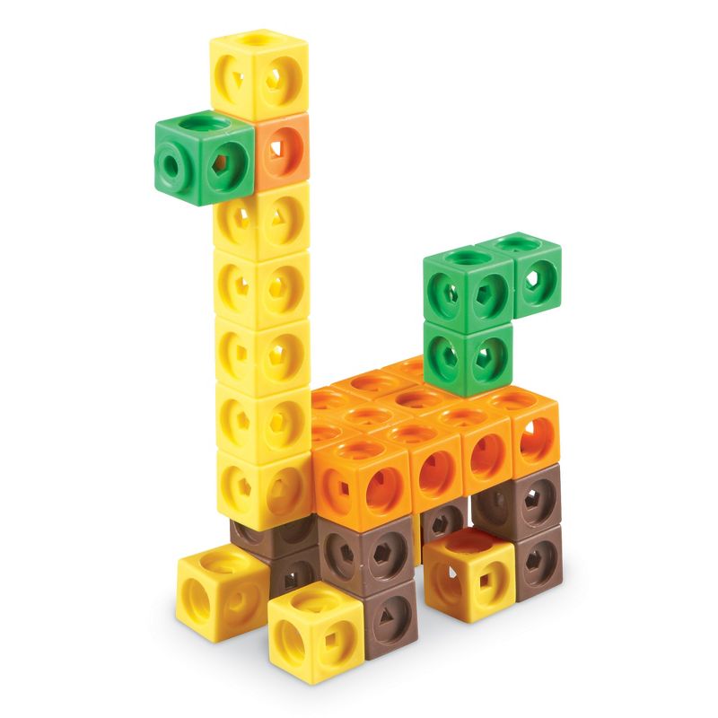 Learning Resources Mathlink Cubes, Educational Counting Toy, Set of 1000 Cubes, Grades K+, Ages 4+