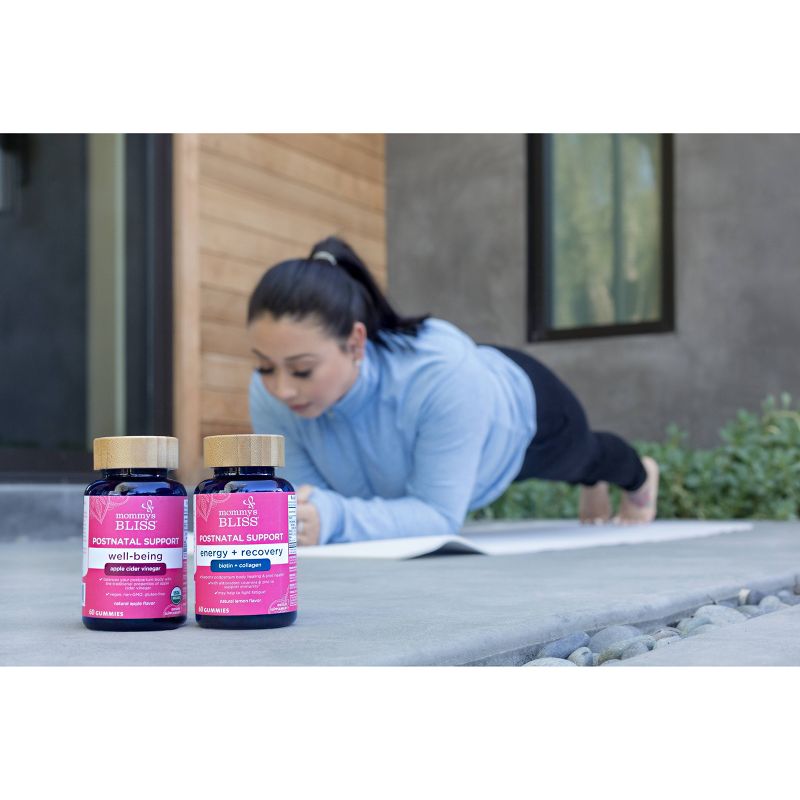 Mommy's Bliss Postnatal Support Energy + Recovery, Biotin + Collagen - 60ct