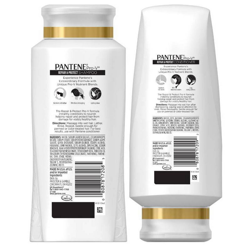 Pantene Pro-V Repair & Protect Shampoo and Conditioner Dual Pack - 49.4 fl oz