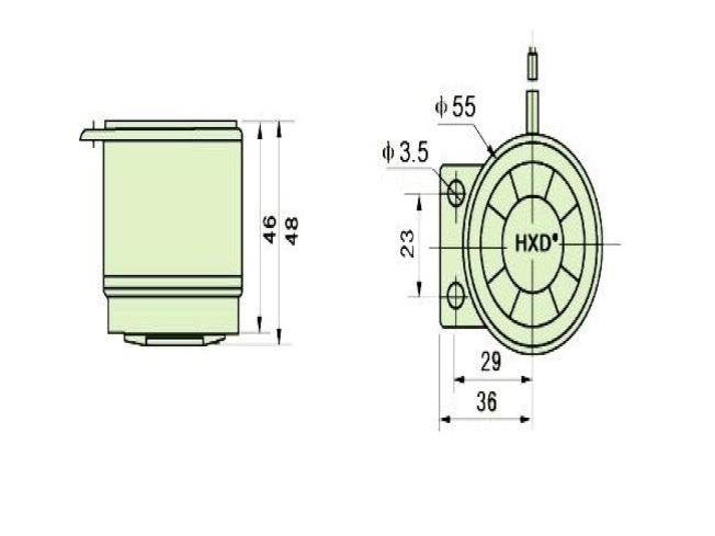 High Decibel Alarm Security Electronic 24V Buzzer Buzzerphone Speaker
