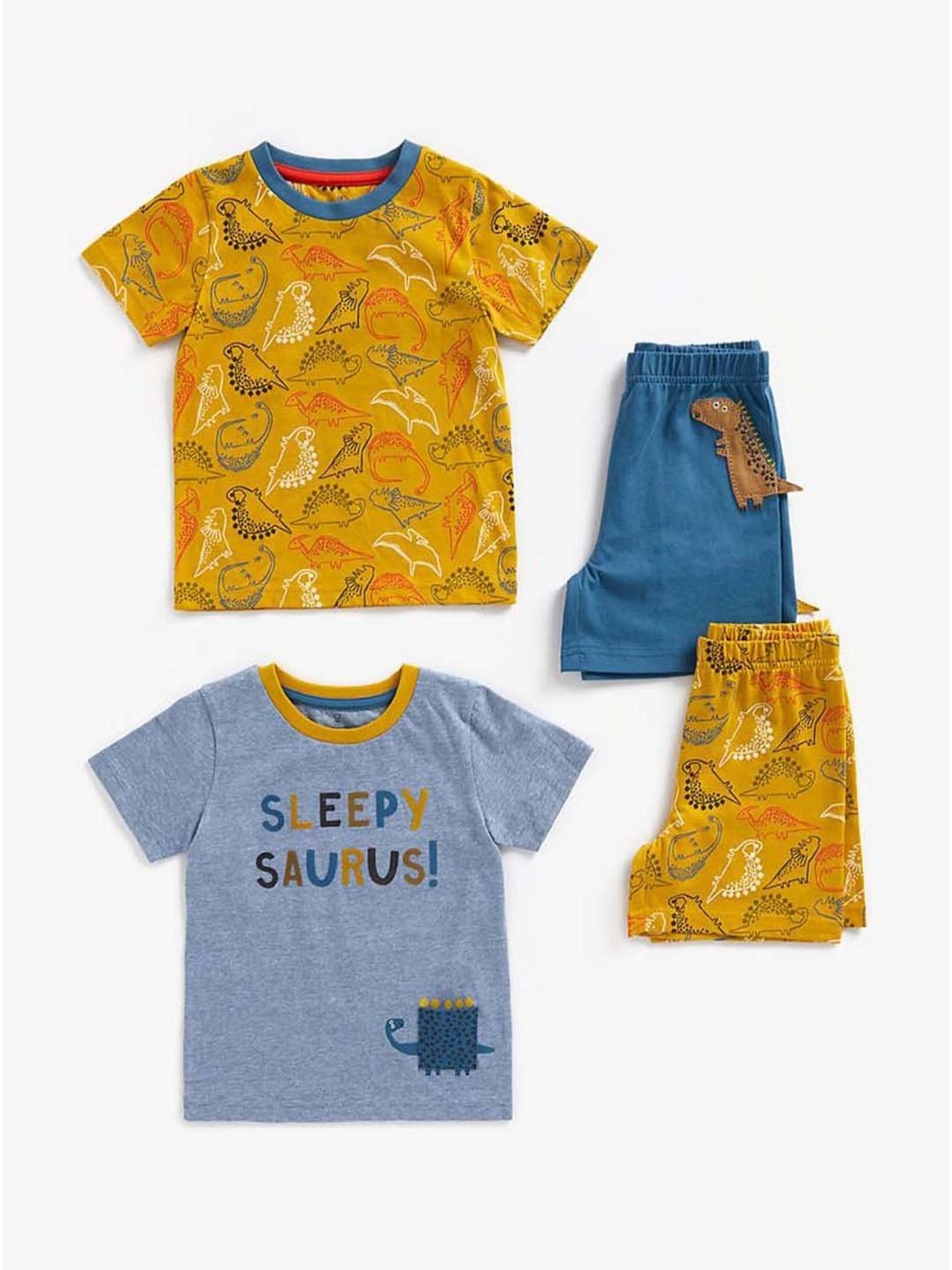 Mothercare Kids Multicolor Printed T-Shirt Set (Pack of 2)