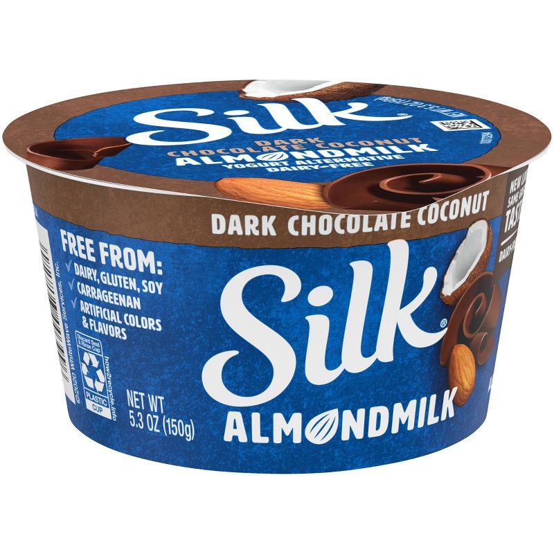 Silk Dairy-Free Dark Chocolate Coconut Yogurt - 5.3oz