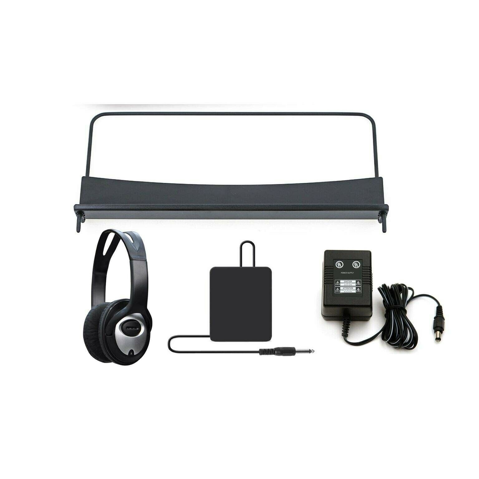 Artesia A-61 61-Key, Digital Piano with 8 Dynamic Voices with USB + Power Supply + Sustain Pedal + Headphones