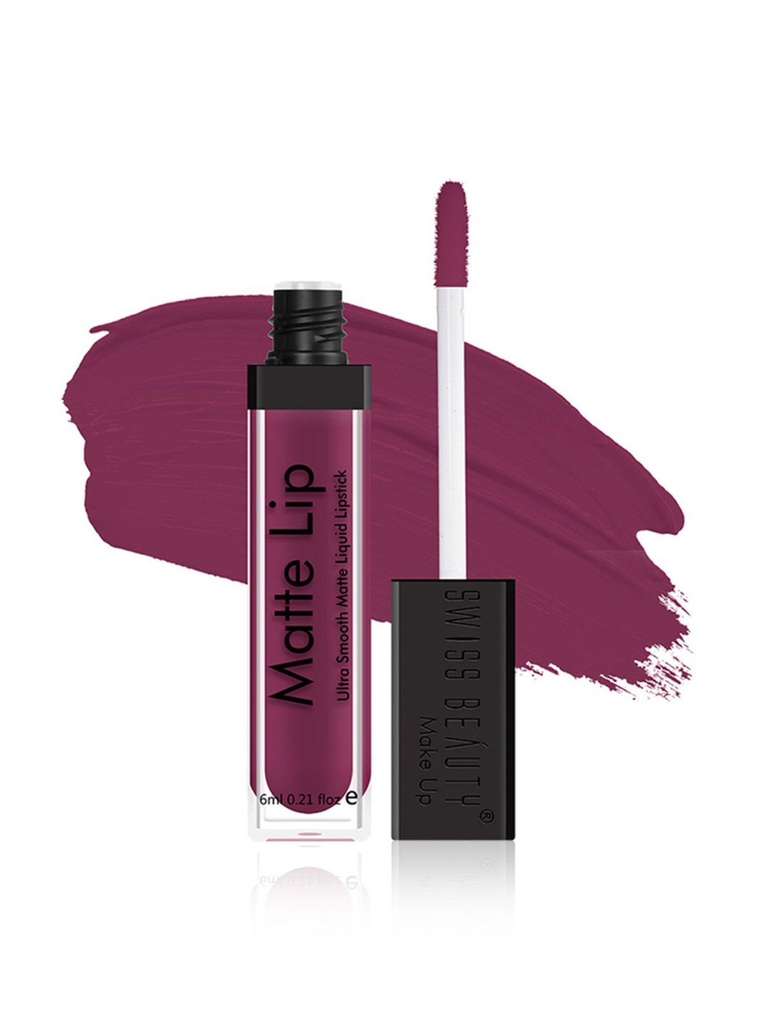 SWISS BEAUTY Ultra Smooth Matte Liquid Lipstick Big Berry - 6 ml