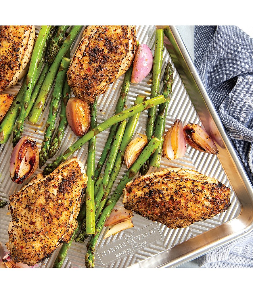 Nordic Ware Prism Half Sheet Metallic Pan