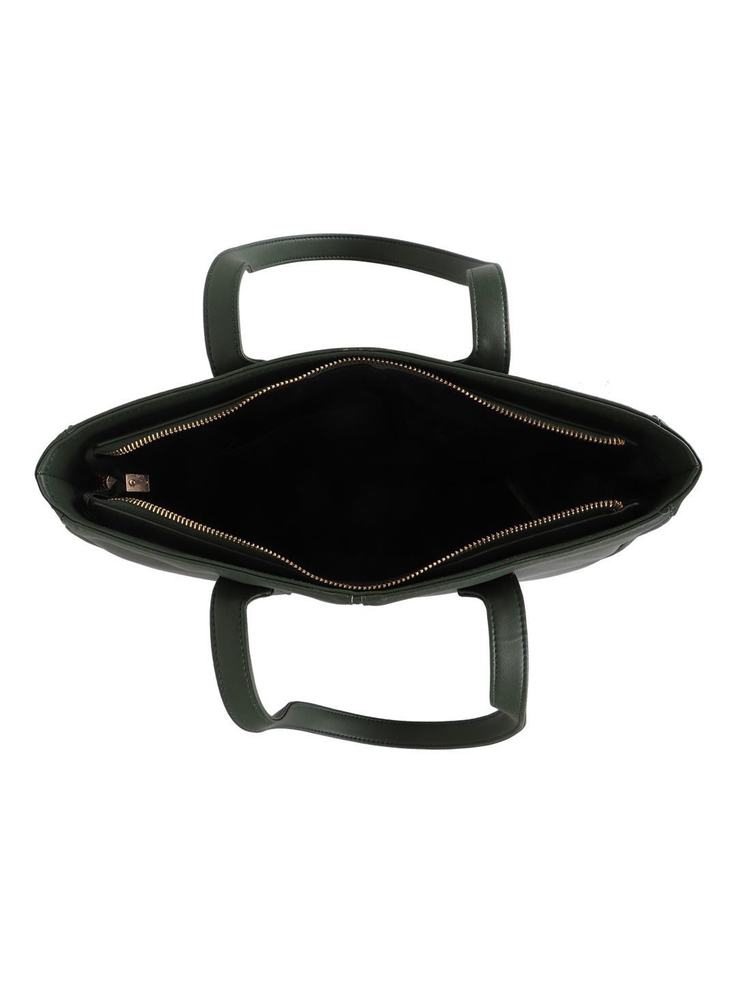 Horra Green Medium Shoulder Bag