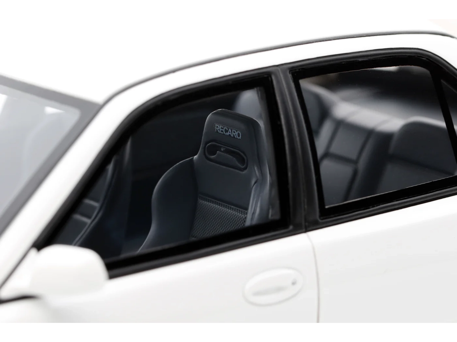 Mitsubishi Lancer RS Evolution III RHD (Right Hand Drive) Scortia White with Red Rally Stripes 1/64 Diecast Model Car by Hobby Japan