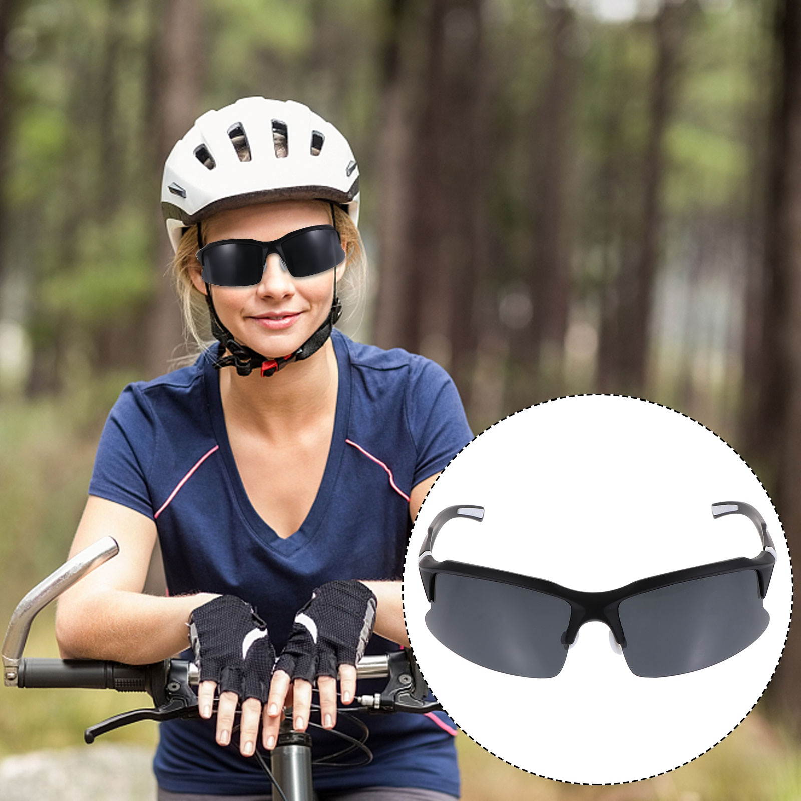 Cycling Eyewear Cycling Glasses Riding Eyewear Eyeglasses for Outdoor Outside