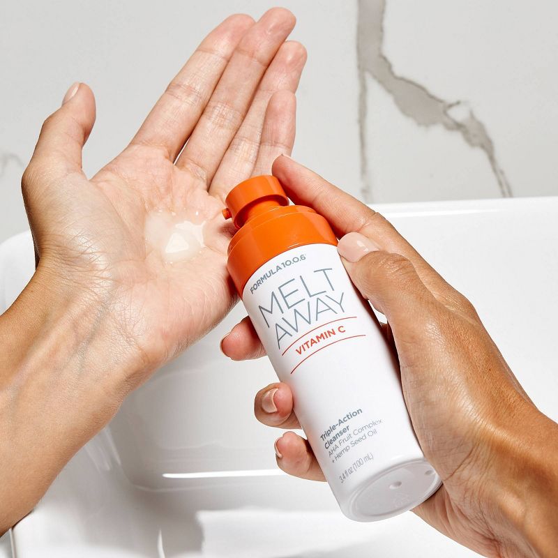 Formula 10.0.6 Melt Away Vitamin C Triple-Action Cleanser - 3.4 fl oz