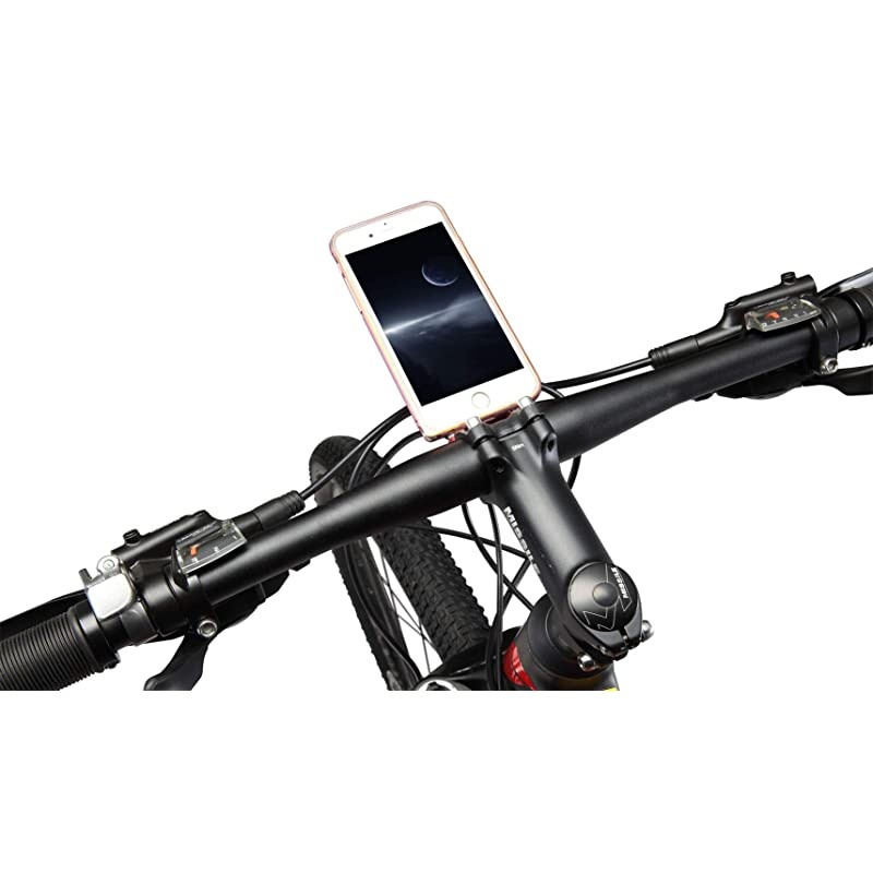 Universal Phone Adhesive Adapter Compatible with Garmin Edge Bicycle Mount Black1pcs