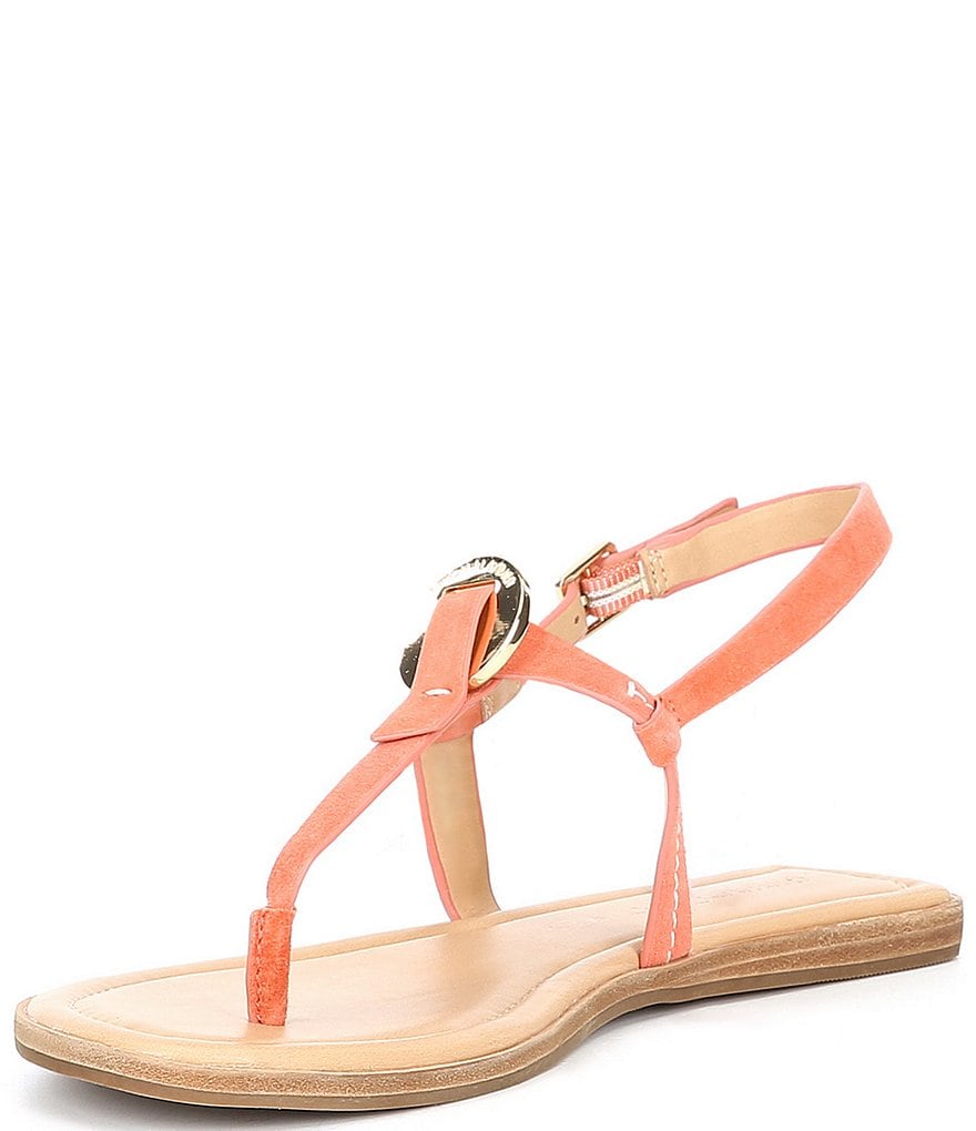 Gibson & Latimer Braelyn Suede Ornament Sandals