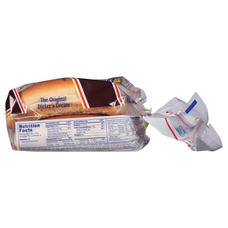 Healthy Life Wheat Hot Dog Buns - 12oz/8ct