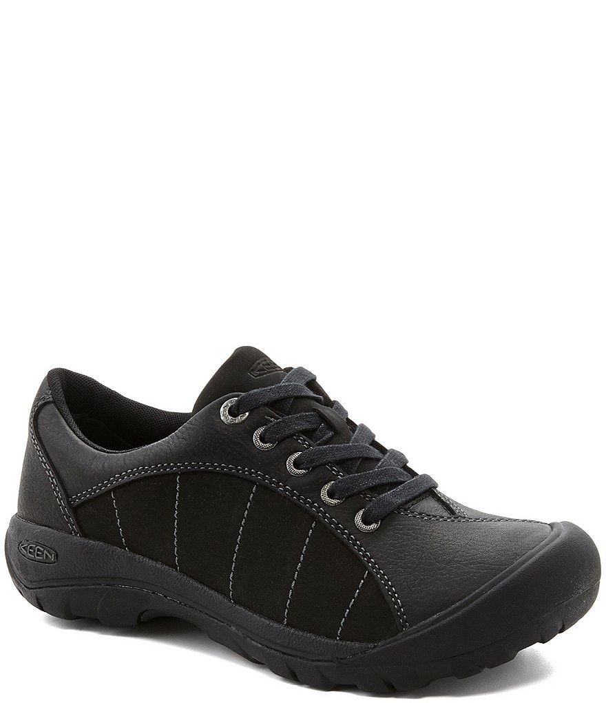 Keen Women's Presidio Leather Nubuck Lace-Up Sneakers
